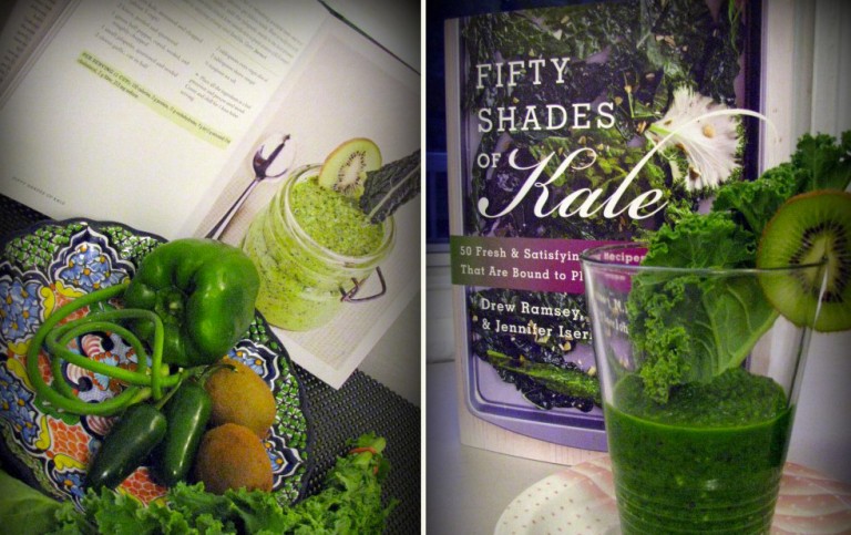 Réaliser un gaspacho maison vegan au kale et au kiwi